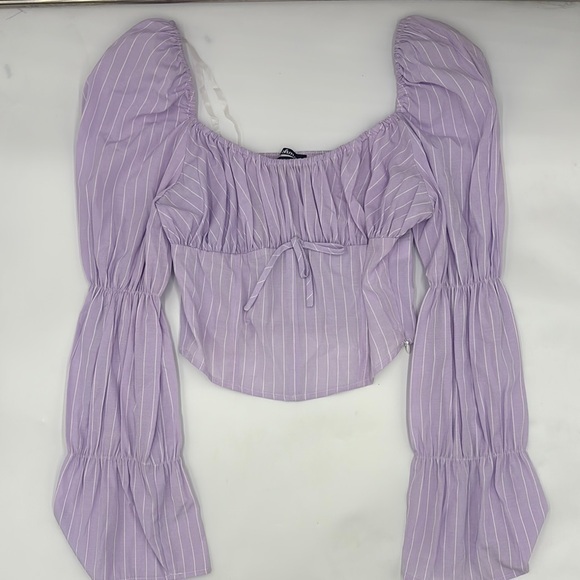 Freshman 1996 Striped Bodice Top - Picture 1 of 8